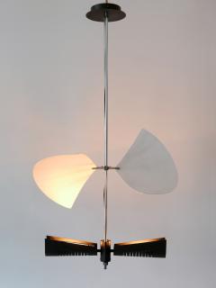 Garcia Garay Amazing Garcia Garay Enterprise Wing Chandelier or Ceiling Lamp Spain 1980s - 3665615