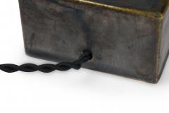 Gary DiPasquale Gary DiPasquale Contemporary Amorphic Form Ceramic Metallic Black and Bronze Gla - 4635221