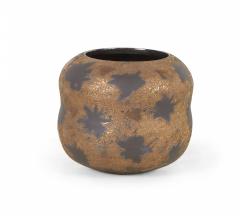 Gary DiPasquale Gary DiPasquale Contemporary Bronze Texture and Black Starburst Patterned Curved - 4668046