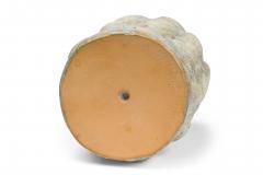 Gary DiPasquale Gary DiPasquale Contemporary Off White Textural Raised Lobed Cylindrical Vase - 4652976