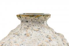 Gary DiPasquale Gary DiPasquale Contemporary Square Top Vase with Bulbous and Encrusted Texture - 4665355