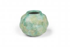 Gary DiPasquale Gary DiPasquale Contemporary Textural Amorphic Form Monochromatic Lobed Round Ce - 4667996