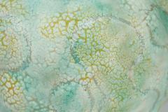 Gary DiPasquale Gary DiPasquale Contemporary Textural Amorphic Form Monochromatic Lobed Round Ce - 4667999
