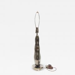 Gary DiPasquale Gary Dipasquale Amorphic Form Ceramic Metallic Black Glazed Table Lamp - 3179101