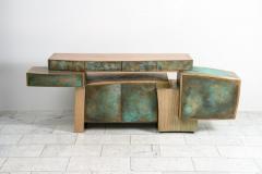 Gary Magakis Gary Magakis Bronze Bridged Console with Cabinets USA 2023 - 4034748
