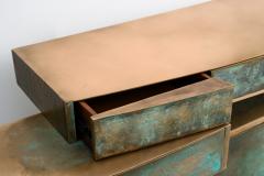 Gary Magakis Gary Magakis Bronze Bridged Console with Cabinets USA 2023 - 4034785