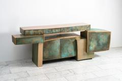 Gary Magakis Gary Magakis Bronze Bridged Console with Cabinets USA 2023 - 4034789