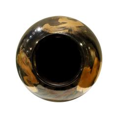 Gary McCloy Gary McCloy Ceramic Vase with Gunmetal and Gold Glazes 1980s - 564023