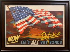 Gary Orr Now Lets All Buy Defense Bonds Vintage Poster by Gary Orr 1950 - 3908004