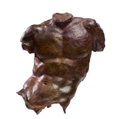 Gary Weisman Mid Century Wall Hung Bronze Torso - 4267658