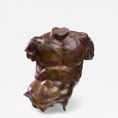 Gary Weisman Mid Century Wall Hung Bronze Torso - 4269432