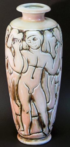 Gaston Goor Frieze of Male Nudes by Gaston Goor 1902 1977 France ceramic circa 1930 - 1752559