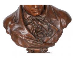 Gaston Leroux A Monumental Richly Patinated Bronze Bust of Beethoven by G Leroux - 3910433