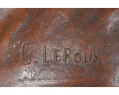 Gaston Leroux A Monumental Richly Patinated Bronze Bust of Beethoven by G Leroux - 3910434