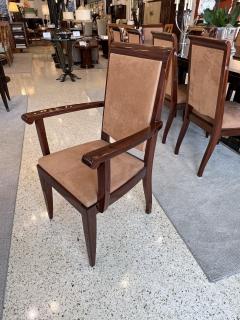 Gaston Poisson Art Deco Set of 12 Dining chairs by Gaston Poisson - 3915665