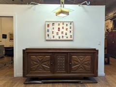 Gaston Poisson French Modernist Art Deco Credenza Sideboard - 4227385