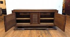 Gaston Poisson French Modernist Art Deco Credenza Sideboard - 4227395