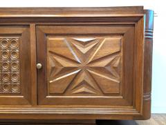 Gaston Poisson French Modernist Art Deco Credenza Sideboard - 4227398