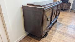 Gaston Poisson French Modernist Sideboard in the Style of Gaston Poisson - 3921305