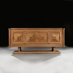 Gaston Poisson Gaston Poisson French Art Deco Cerused Oak And Bronze Sideboard - 2923454