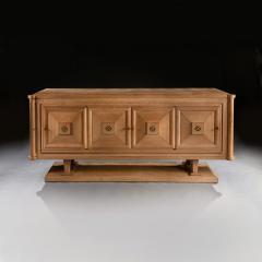 Gaston Poisson Gaston Poisson French Art Deco Cerused Oak And Bronze Sideboard - 2923462