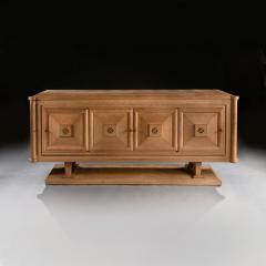 Gaston Poisson Gaston Poisson French Art Deco Cerused Oak And Bronze Sideboard - 2923463