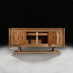 Gaston Poisson Gaston Poisson French Art Deco Cerused Oak And Bronze Sideboard - 2923466