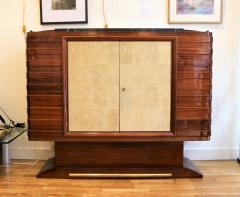 Gaston Poisson Mahogany dresser by Gaston POISSON XXth c  - 911591