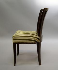 Gaston Poisson Set of Six French Art Deco Chairs by Gaston Poisson - 381736