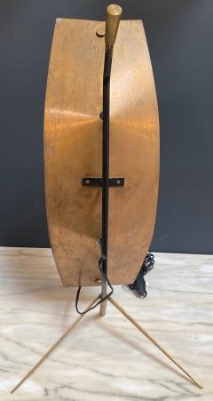 Gastone Colliva Pair of Sculptural Table Lamps in Brass and metal Italy 1965 - 1209862