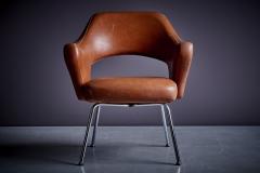 Gastone Rinaldi Gastone Rinaldi Lounge Chair Model P16 in Skai upholstery Italy 1950s - 3659999