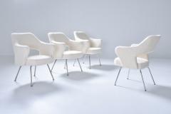 Gastone Rinaldi Gastone Rinaldi P16 armchairs in boucl wool 1950s - 1268891