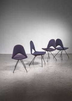 Gastone Rinaldi Gastone Rinaldi Set of Four Chairs for RIMA Italy 1950s - 2862261