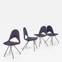 Gastone Rinaldi Gastone Rinaldi Set of Four Chairs for RIMA Italy 1950s - 2863641