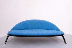 Gastone Rinaldi Gio Ponti Mid Century Blue Saturno Sofa by Gastone Rinaldi for Rima - 2964347