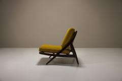 Gastone Rinaldi Set Of Two P 94 Lounge Chairs In Walnut And Ash By Gastone Rinaldi Italy 1957 - 3384784