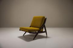 Gastone Rinaldi Set Of Two P 94 Lounge Chairs In Walnut And Ash By Gastone Rinaldi Italy 1957 - 3384786