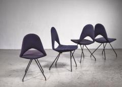 Gastone Rinaldi Set of 4 Gastone Rinaldi chairs for Rima - 4691516
