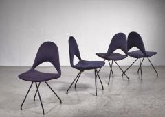 Gastone Rinaldi Set of 4 Gastone Rinaldi chairs for Rima - 4691517