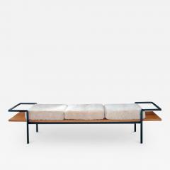 Gastone Rinaldi T904 BENCH WITH SHEARLING CUSHIONS - 3648553