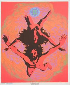 Gemini Zodiac Psychedelic Art 1967 Funky Features Poster - 4033702