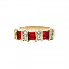 Gemlok Ruby and Diamond Band - 4642523