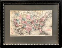 General Map of the United States Showing the Lines of the Atchison - 4159675