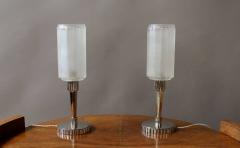 Genet et Michon Fine Pair of French Art Deco Table Lamps by Genet et Michon - 402230
