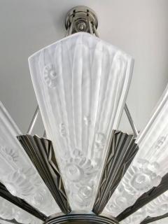 Genet et Michon French Art Deco Chandelier by Ge net et Michon LU161924751803 - 3941349