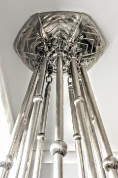 Genet et Michon French Art Deco Chandelier by Genet et Michon - 3941493