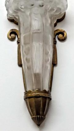 Genet et Michon French Art Deco Genet et Michon Wall Sconce - 3942152
