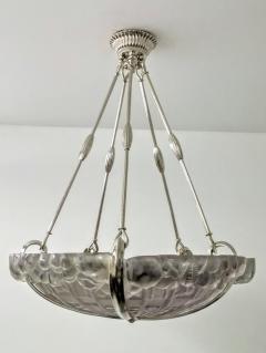 Genet et Michon French Art Deco Pendant Chandelier By Genet et Michon LU161925884443 - 3941333