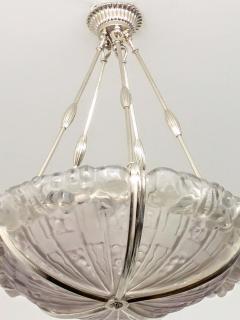 Genet et Michon French Art Deco Pendant Chandelier By Genet et Michon LU161925884443 - 3941334