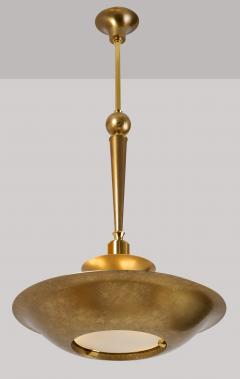 Genet et Michon Genet Michon Pendant Chandelier France 1950s - 4483901